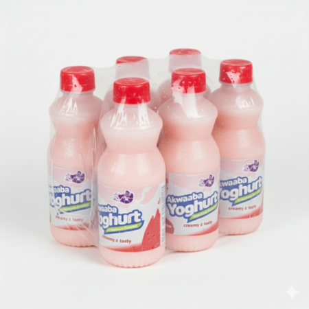 Akwaaba Yoghurt (Strawberry Flavoured)
